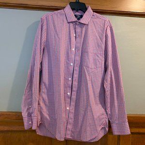 J. Crew Thompson Shirtings Wrinkle Free sz M